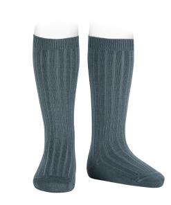 Calcetines Cóndor altos canalé Zinc 252
