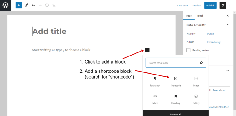 As the name suggests add_shortcode() function is used to add/register the shortcode in wordpress. How to add a shortcode