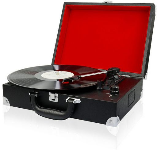 Portable Record Player Turntable with Usb to PC Recorder