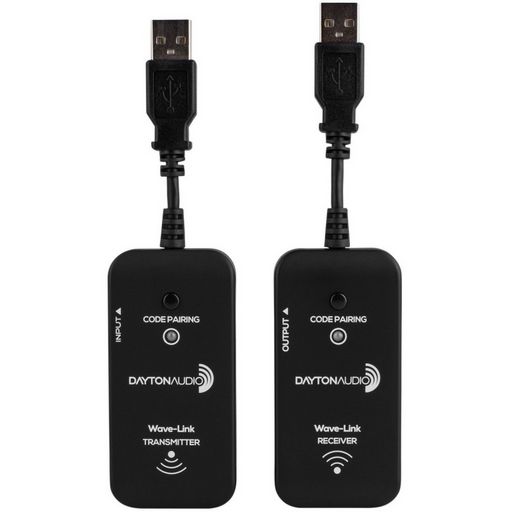 Dayton Audio Wave Link 2.4GHz Wireless Audio Transmitter Pair