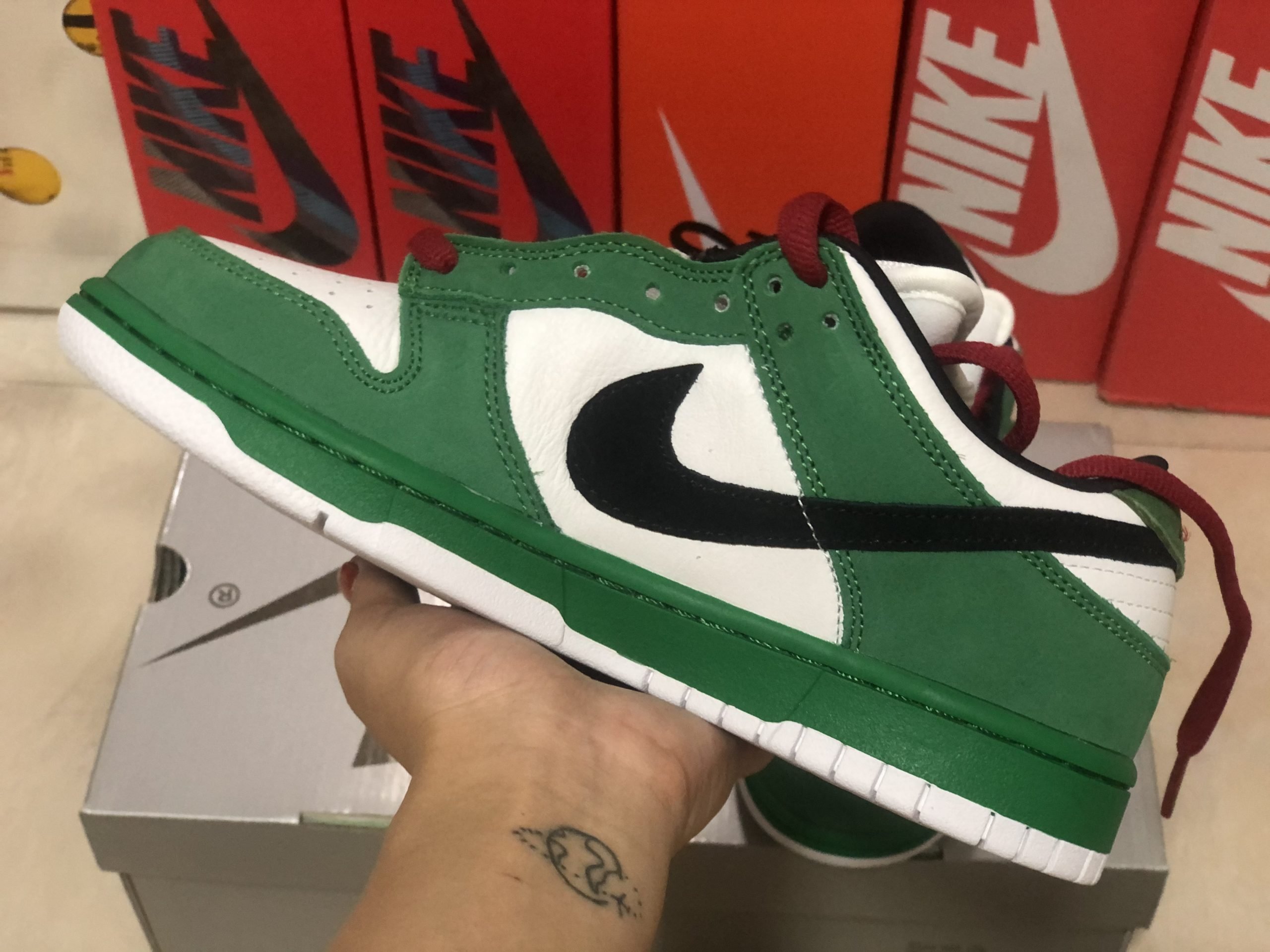 Nike Dunk SB Low “Heineken” – Rocket Sneakers Store