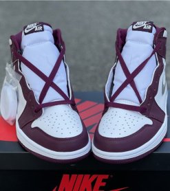 Jordan 1 Retro High OG "Bordeaux" - Imagen 4