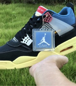 Jordan 4 Retro "Union Off Noir" - Imagen 2