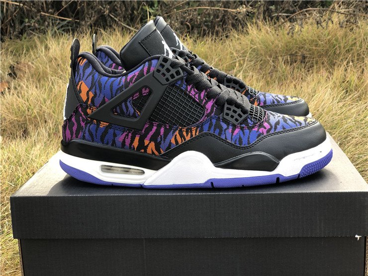 Jordan 4 Retro “Black Rush Violet” – Rocket Sneakers Store