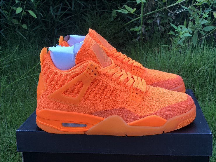 Jordan 4 Retro Flyknit «Orange» – Rocket Sneakers Store