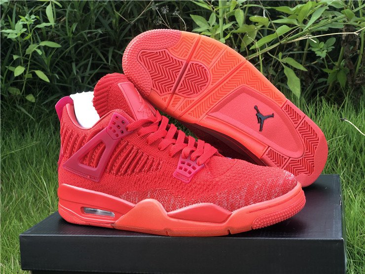 Jordan 4 Retro Flyknit «Red» – Rocket Sneakers Store
