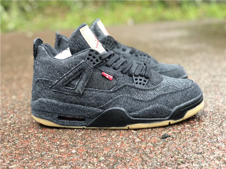 Nike Air Jordan 4 Retro Levi's White - Sneakers - Felda shp