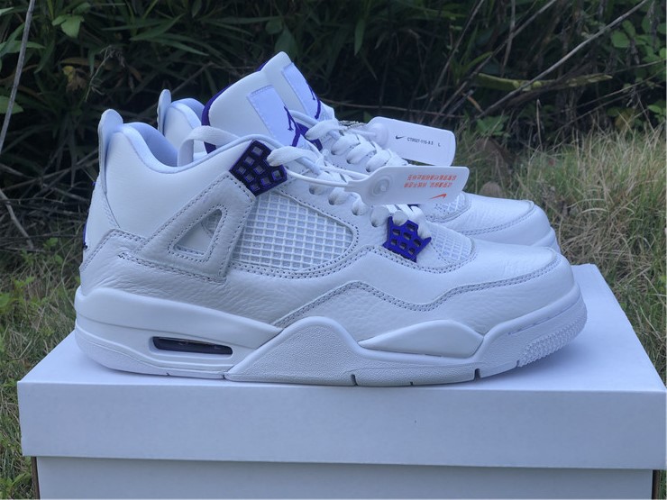 Jordan 4 Retro «Metallic Purple» – Rocket Sneakers Store
