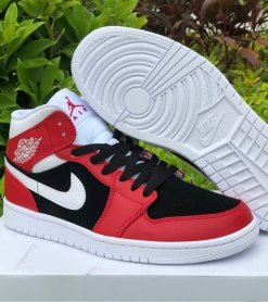 Jordan 1 Mid "Gym Red Black" - Imagen 5