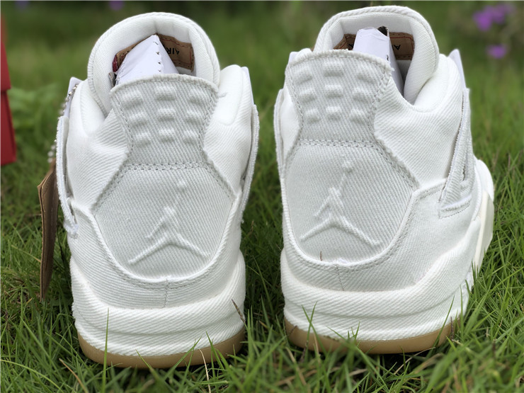 Jordan 4 Retro “Levi's White” – Rocket Sneakers Store