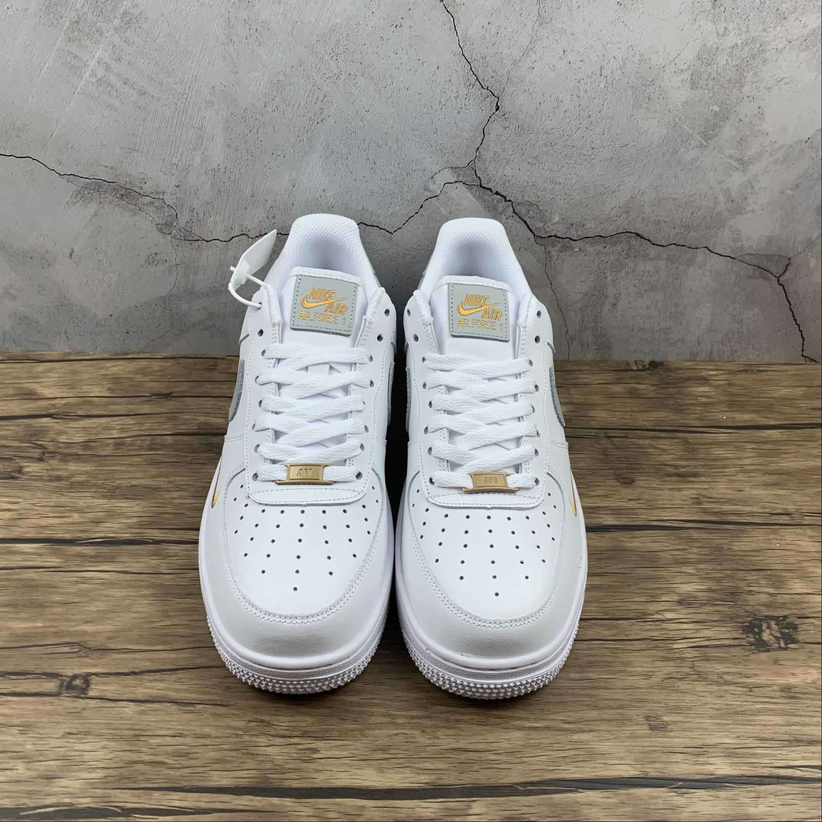 air force 1 07 white cool grey metallic gold