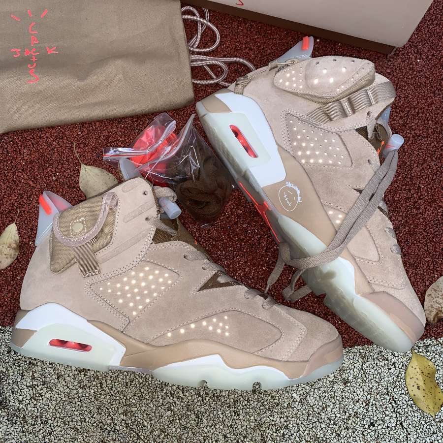travis scott 6 british khaki replica