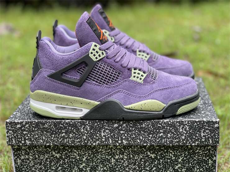 Jordan 4 Retro «Canyon Purple» – Rocket Sneakers Store