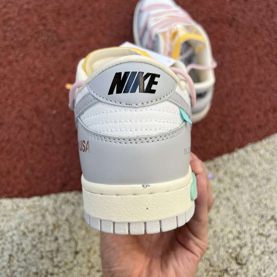 off white dunk lot 9