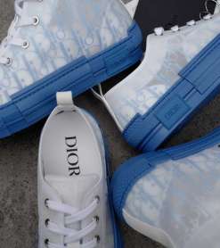 Alternative view of Dior B23 Low Top "Gradient Blue"