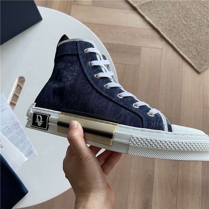 コラボ【Denim Tears x Dior】aquasandals ObliqueAnd PeaceSign Denim Tears x Dior B23 High «Dior Tears – Peace Sign