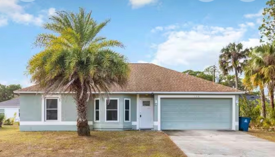Palm Bay Retreat vacation rental exterior
