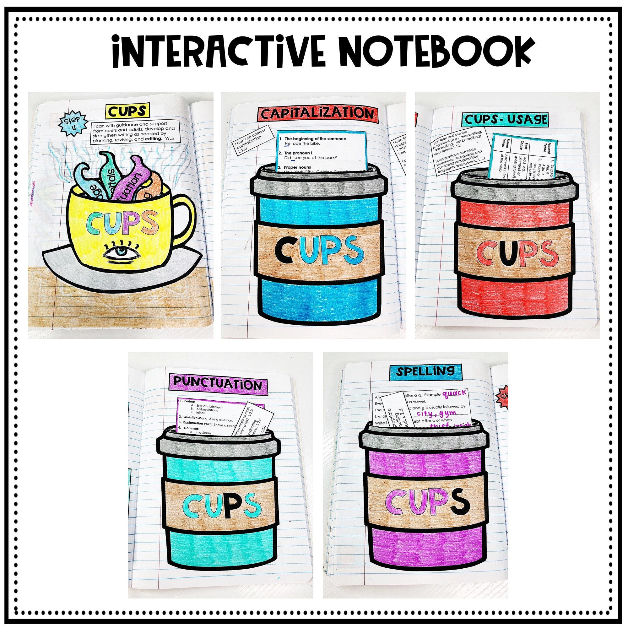 CUPS Editing and Proofreading for Capitalization Usage Punctuation