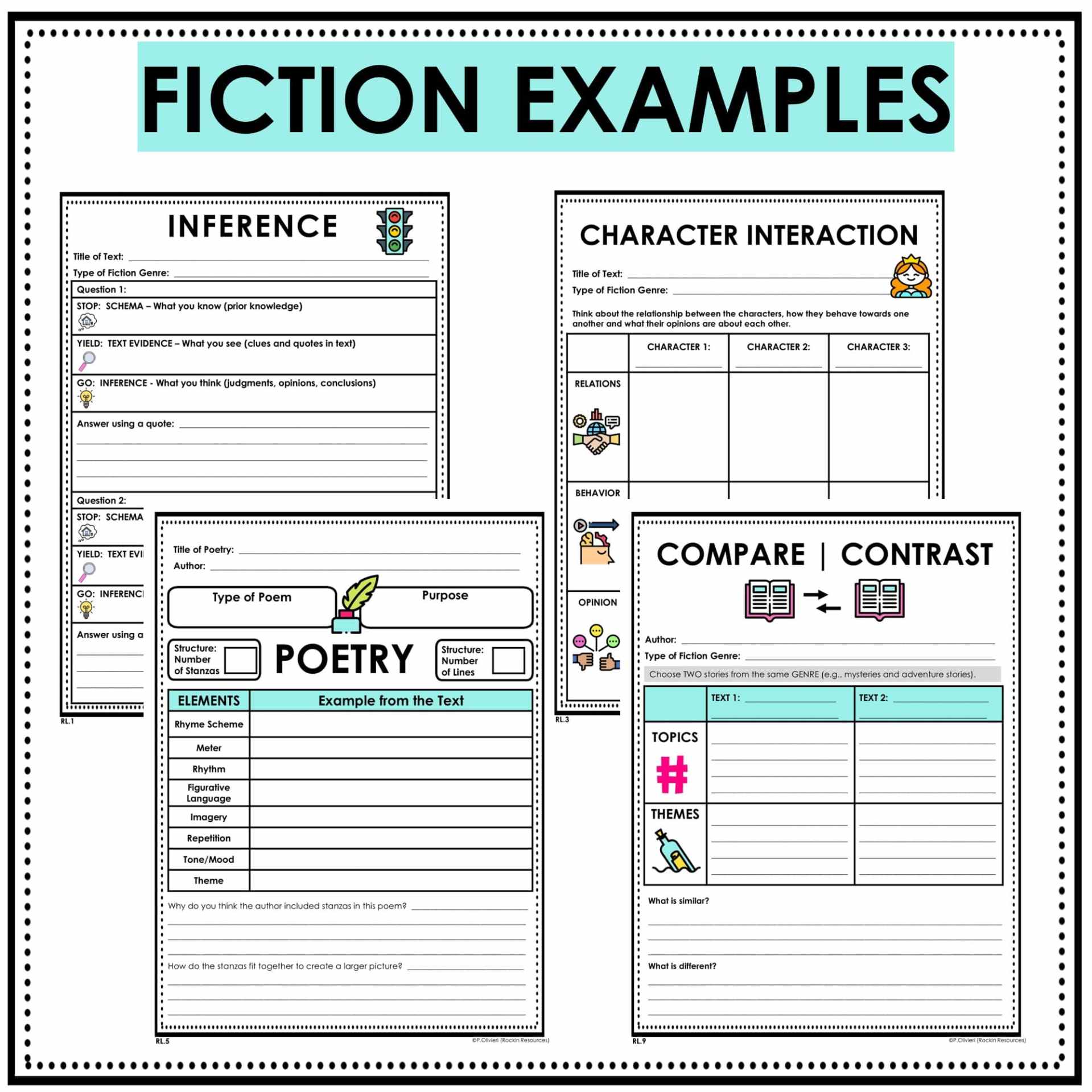 5TH GRADE READING RESPONSE JOURNAL - READING RESPONSE WORKSHEETS ...