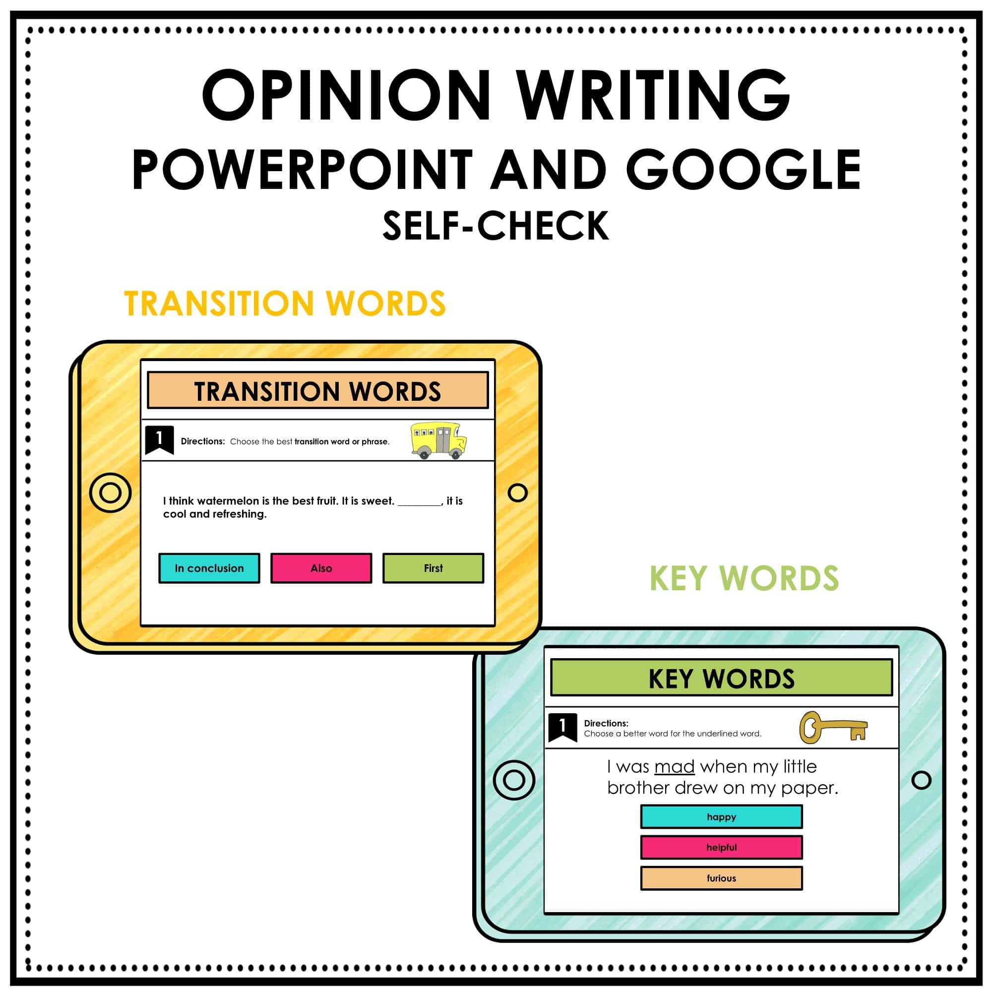 Primary Digital Opinion Writing - Image 6