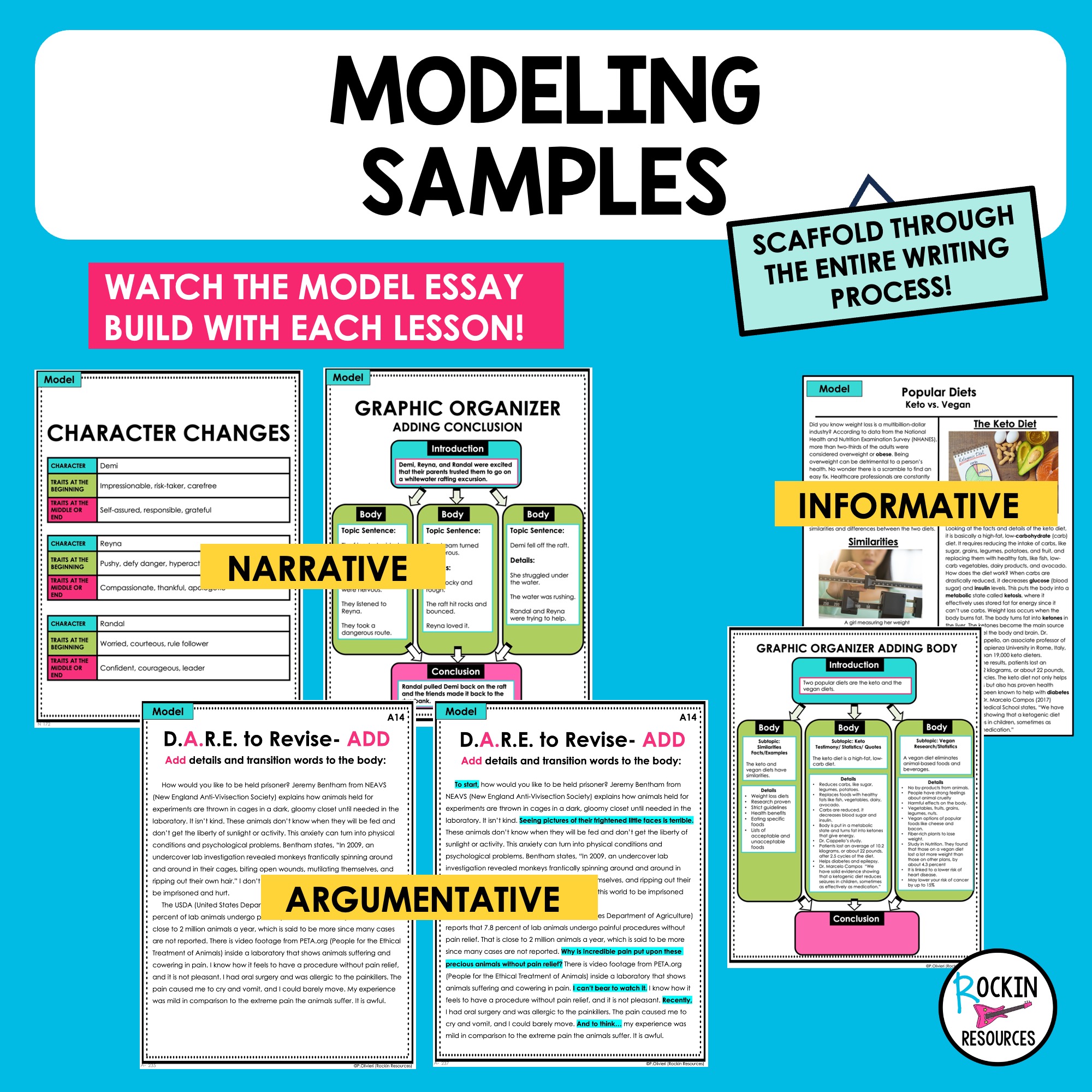 MIDDLE SCHOOL INTERACTIVE STEP-BY-STEP® WRITING PROGRAM ULTIMATE BUNDLE - Image 4