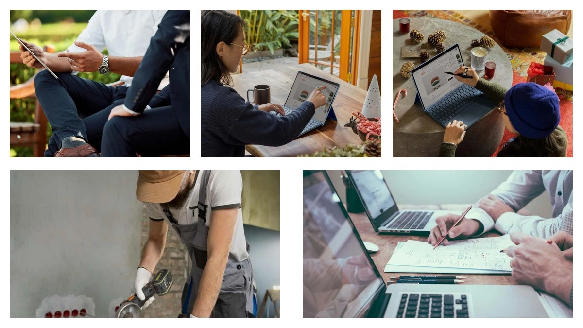 Work experience examples
