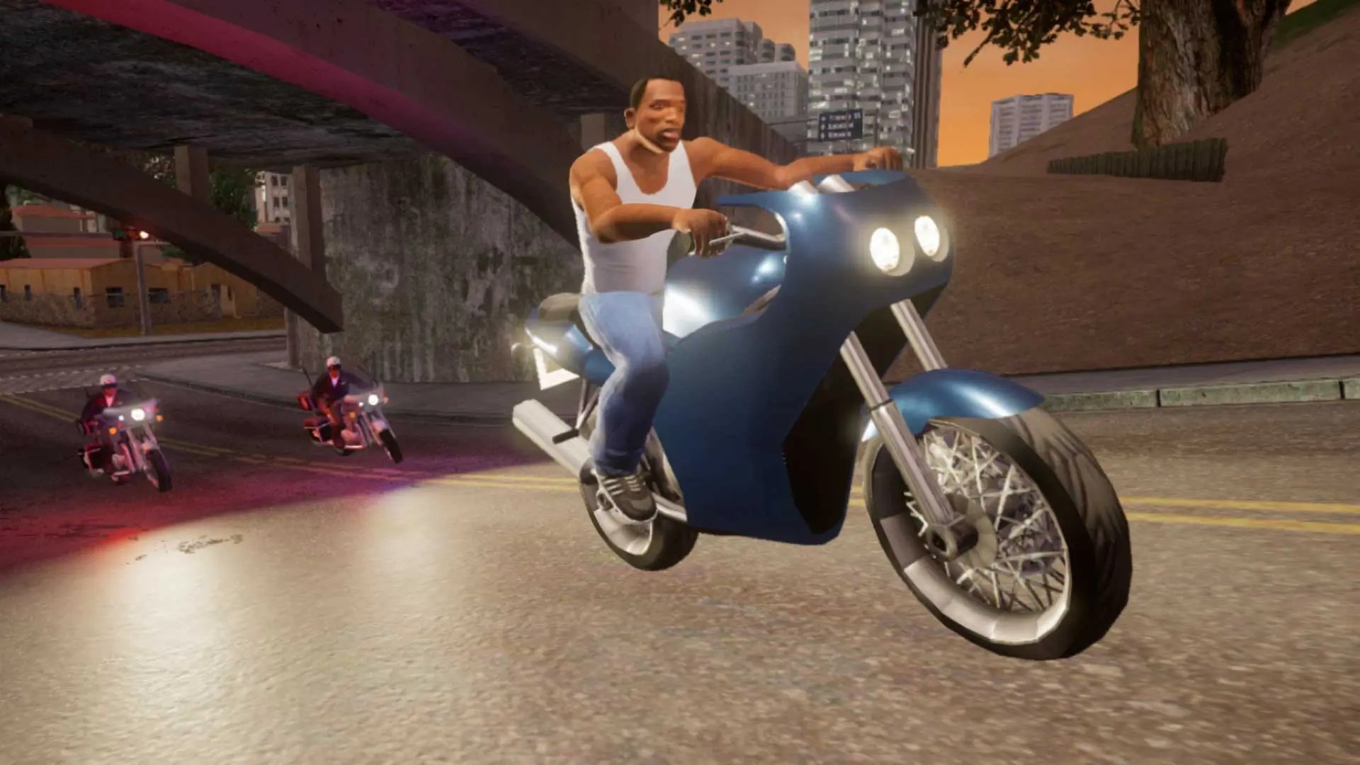 GTA Trilogy Definitive Edition All Screenshots GTASA Switch Retail 4 