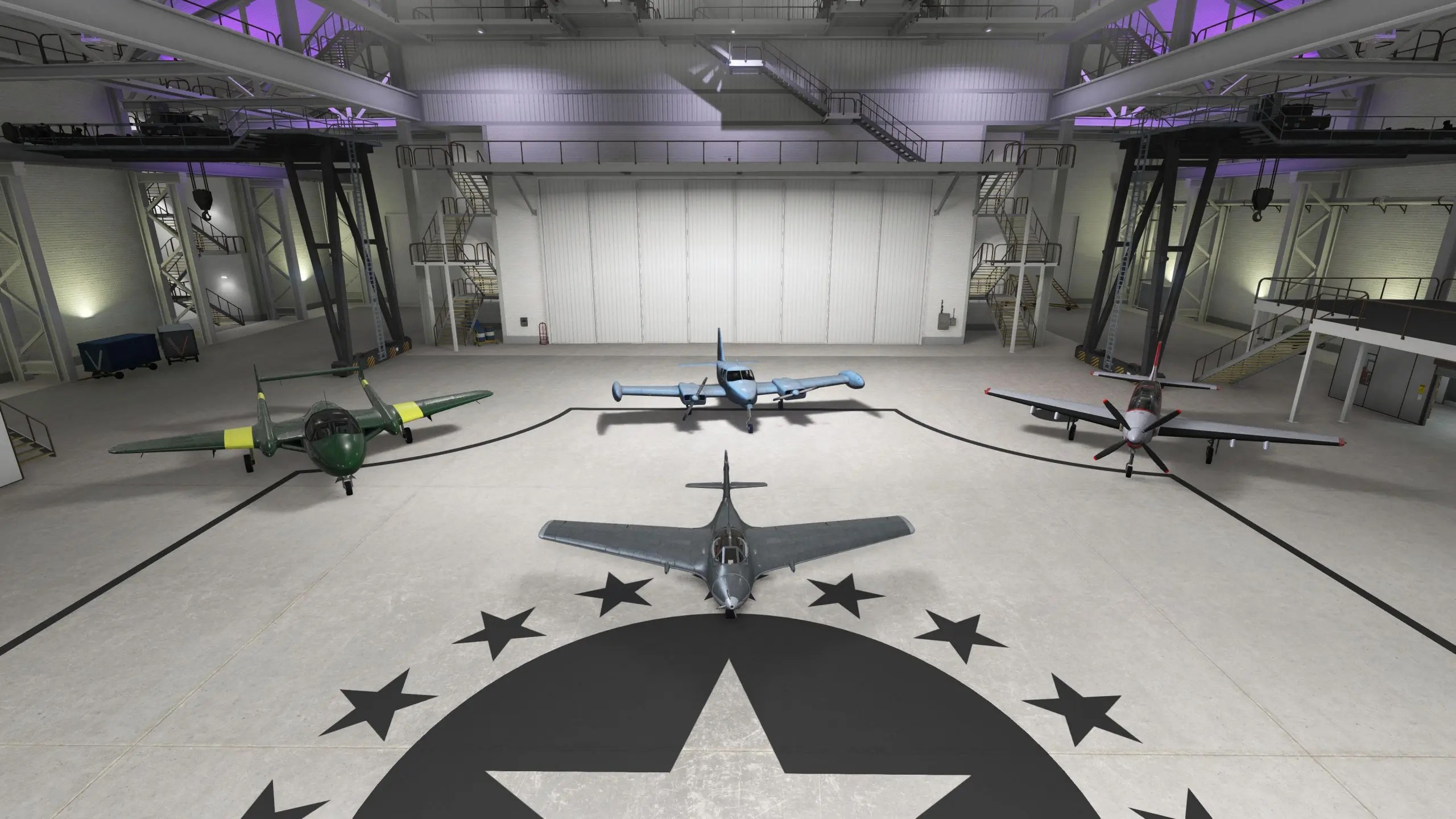 Everything We Know About The New GTA Online McKenzie Field Hangar In Hangar 