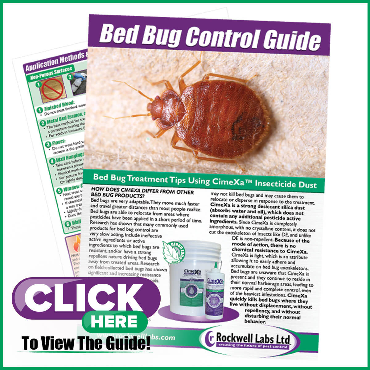 NEW Rockwell Labs Bed Bug Control Technical Guide
