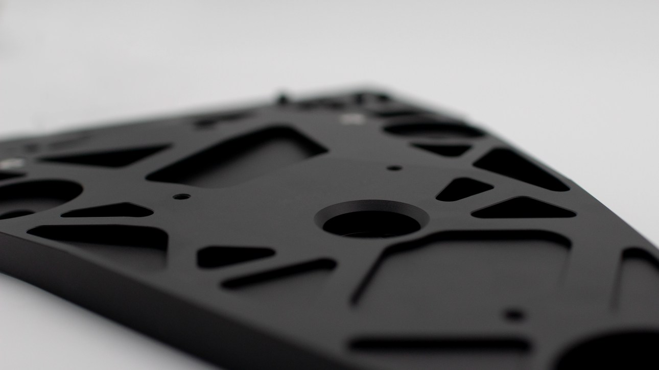 Linn Keel SE machined sub-chassis and integrated armboard for Sondek LP12