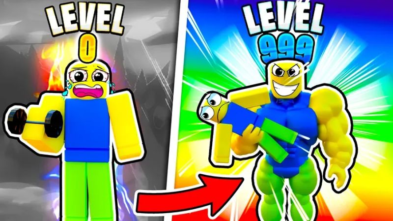 Strongest Man Simulator Roblox - Dark Texture Collection - HD Quality