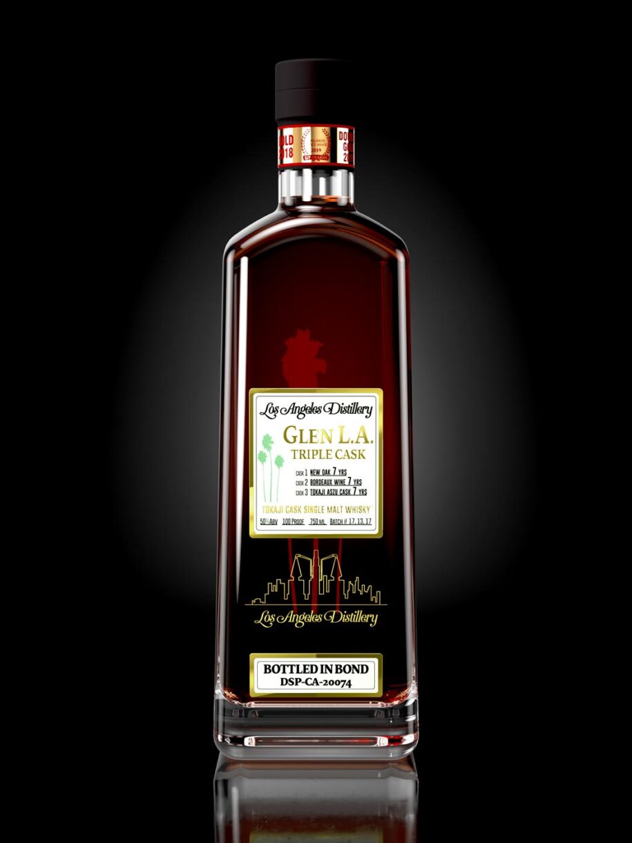Glen L.A. Triple Cask Bottled in Bond Single Malt Whiskyのボトル画像