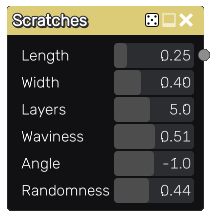 Scratches Node Material Maker Documentation - Best Abstract Backgrounds in Full HD