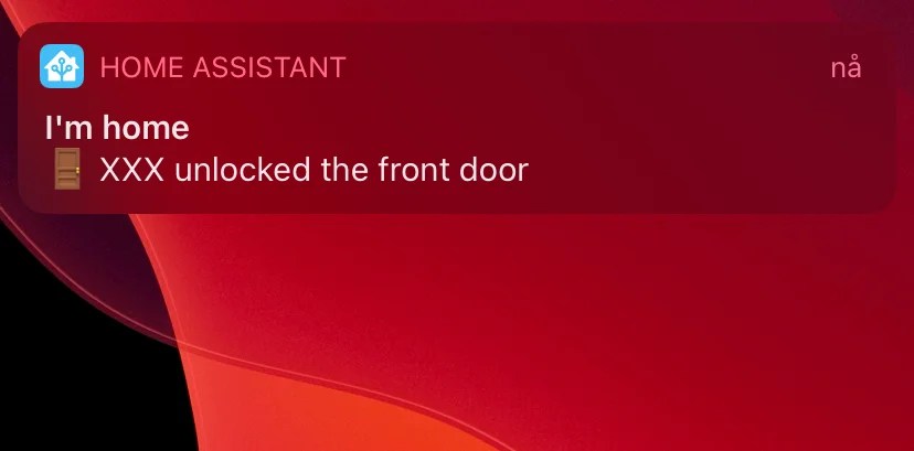 Who unlocked the door?