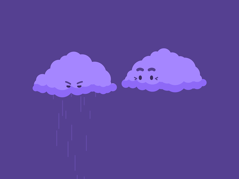Thunder and lightning