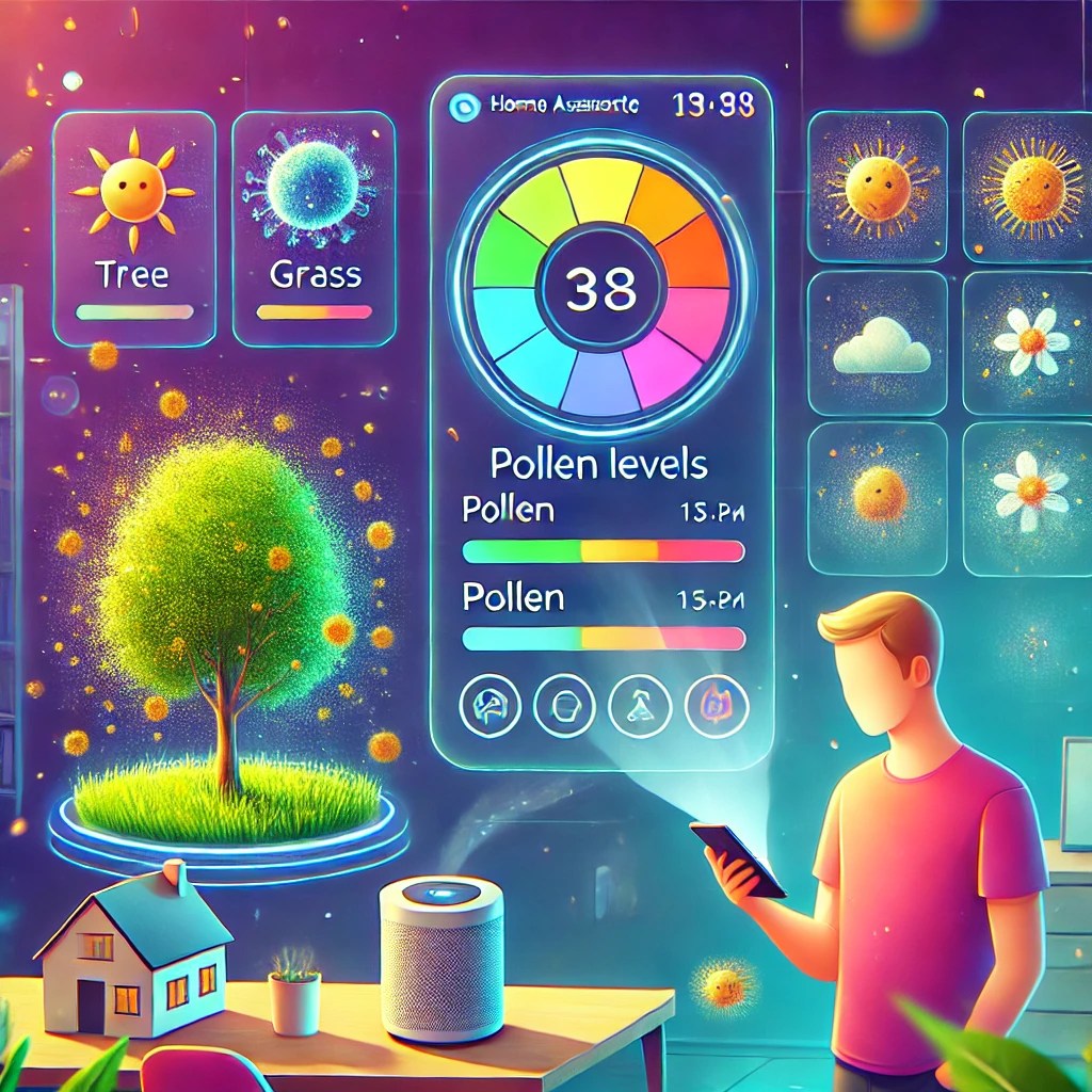Monitor Pollen Levels in Home Assistant with Google Pollen Integration