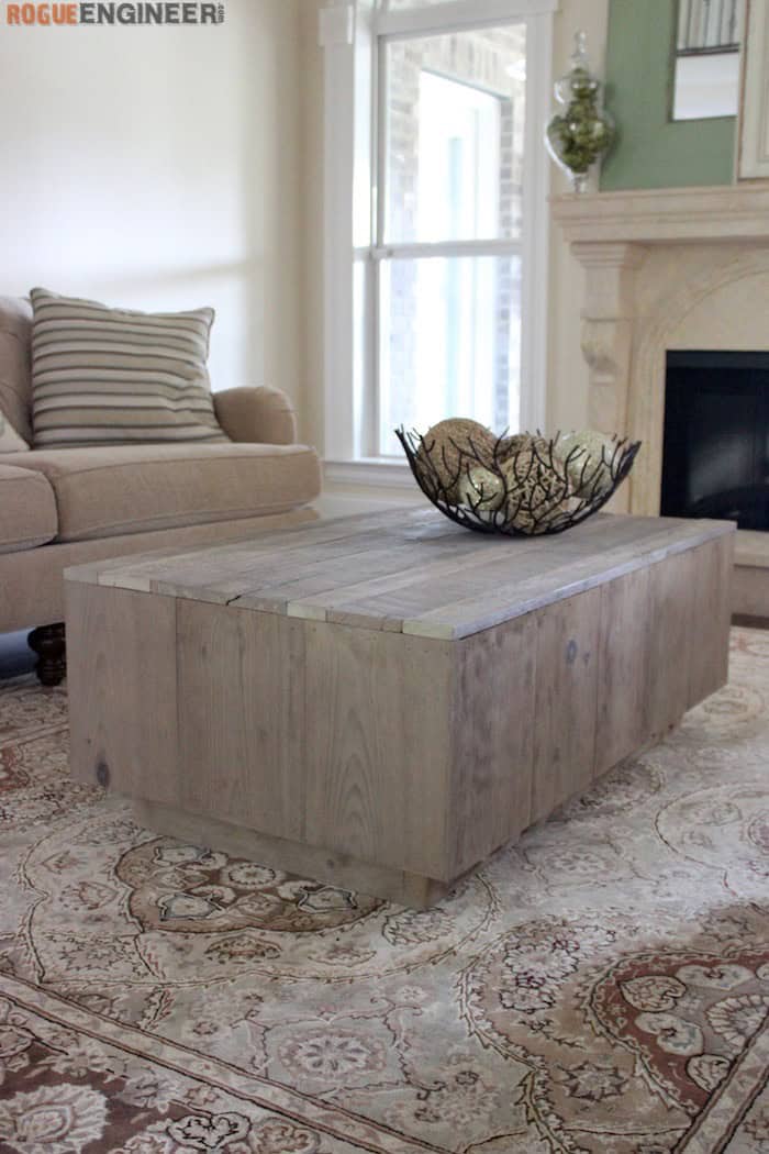 Rogue Engineer Free Modern Floating Coffee Table Plans