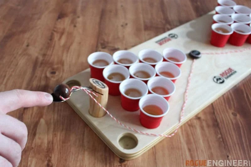 Diy Mini Beer Pong Game Rogue Engineer