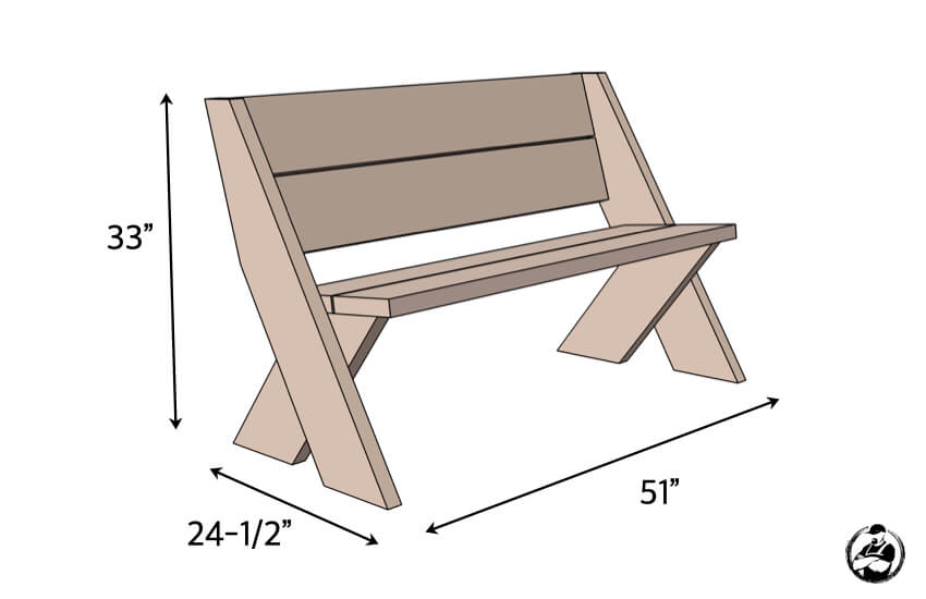 Free Wooden Dining Bench Plans 15 jpg