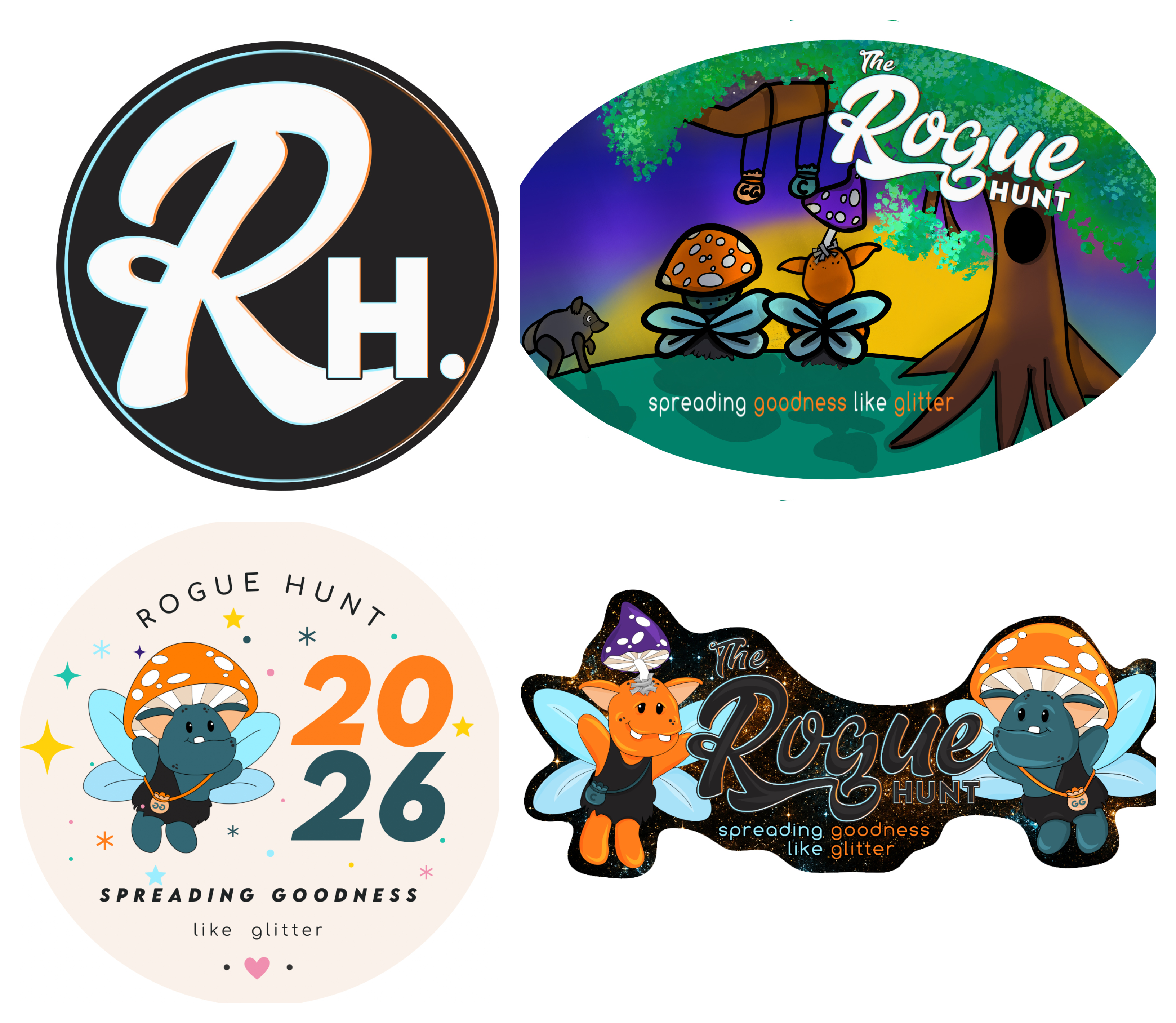 Sticker Bundle - All Four Stickers