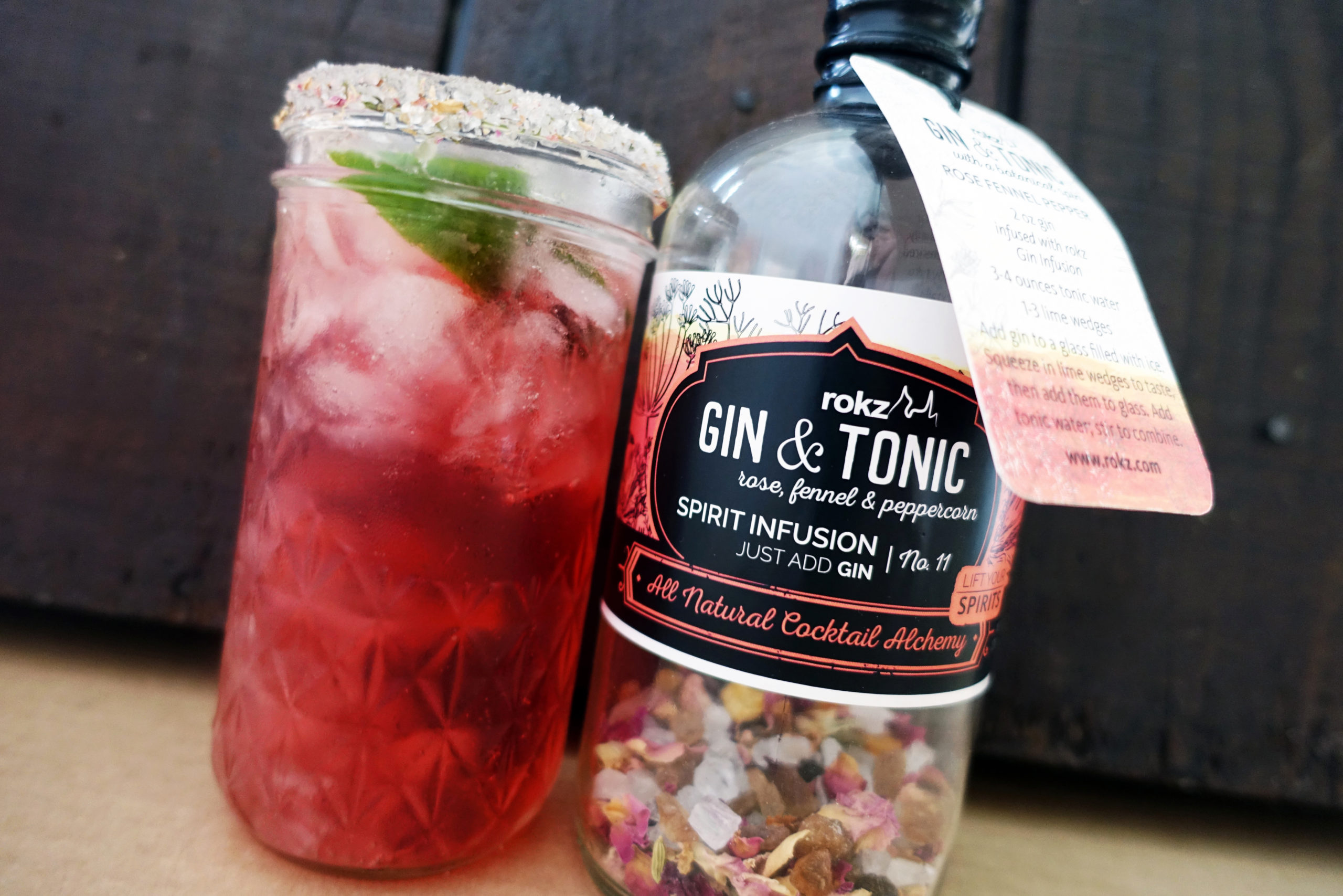 Gin & Tonic Infusion Bottle | Crisp Botanical Cocktails