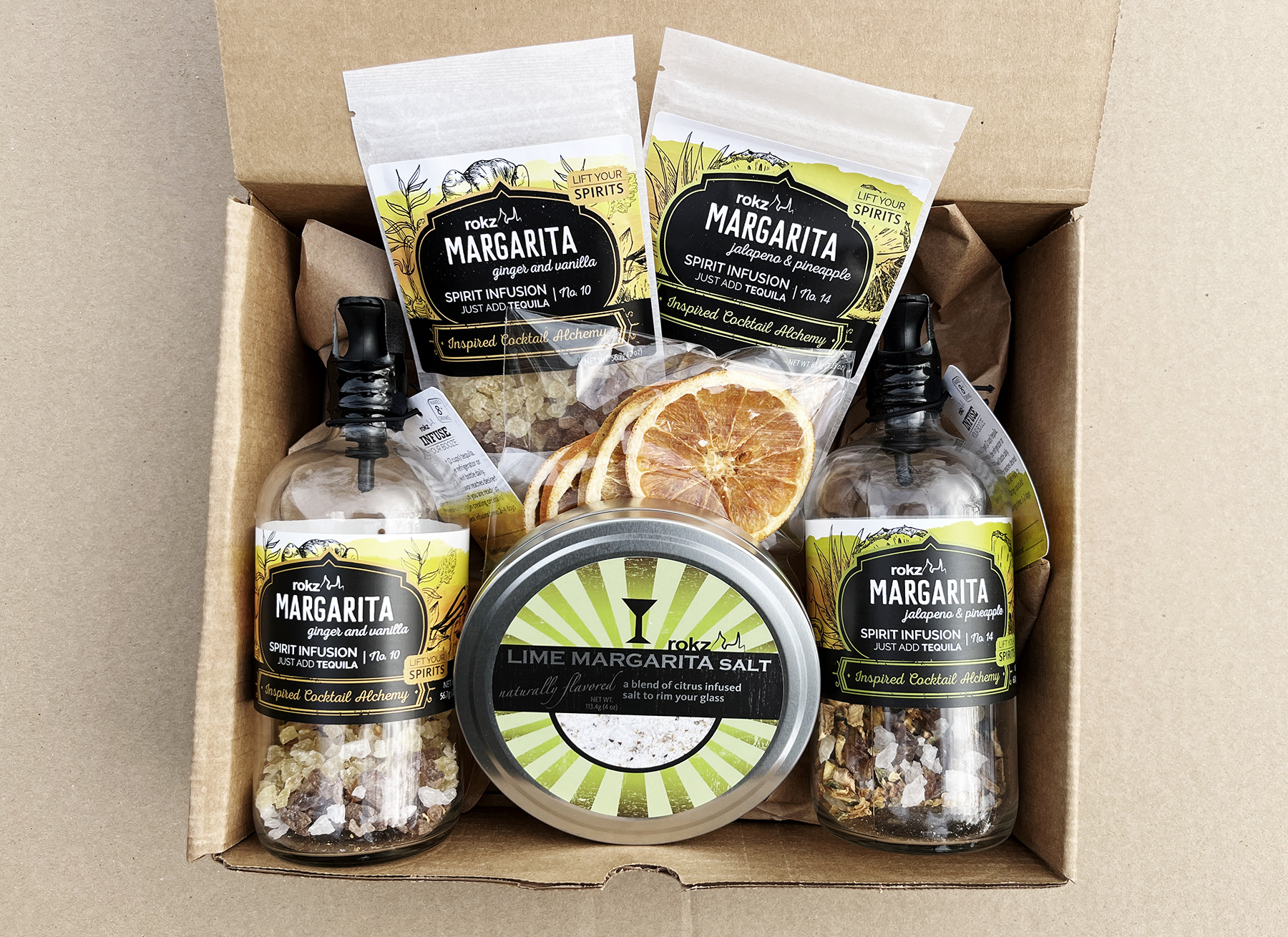 Cocktail & Mocktail Gift Box | Lift Your Spirits | rokz