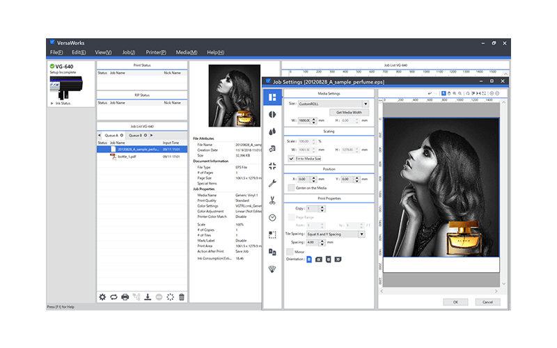 Versaworks 6 Software - Stunning Geometric Art - Desktop