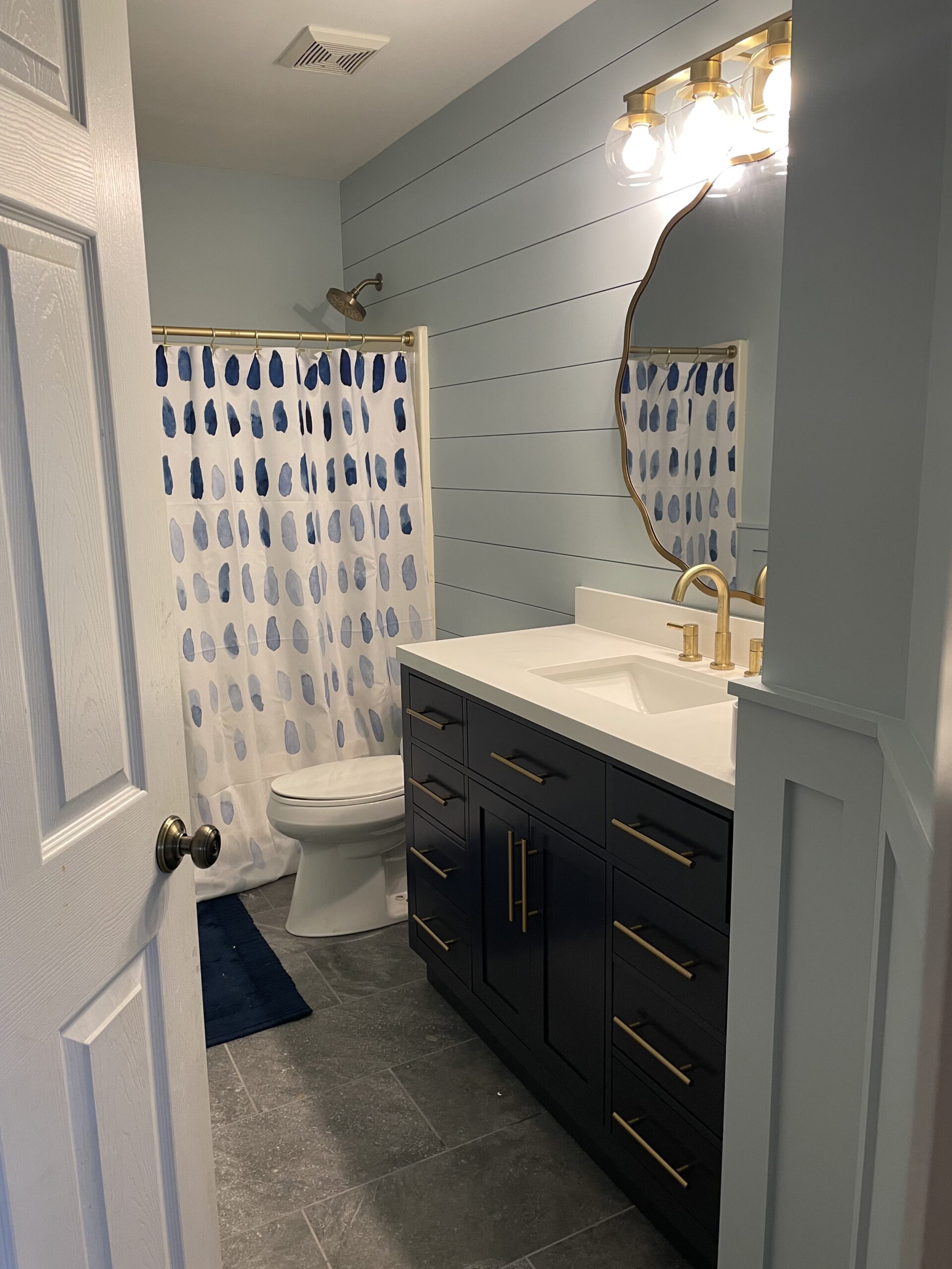 Hall bath