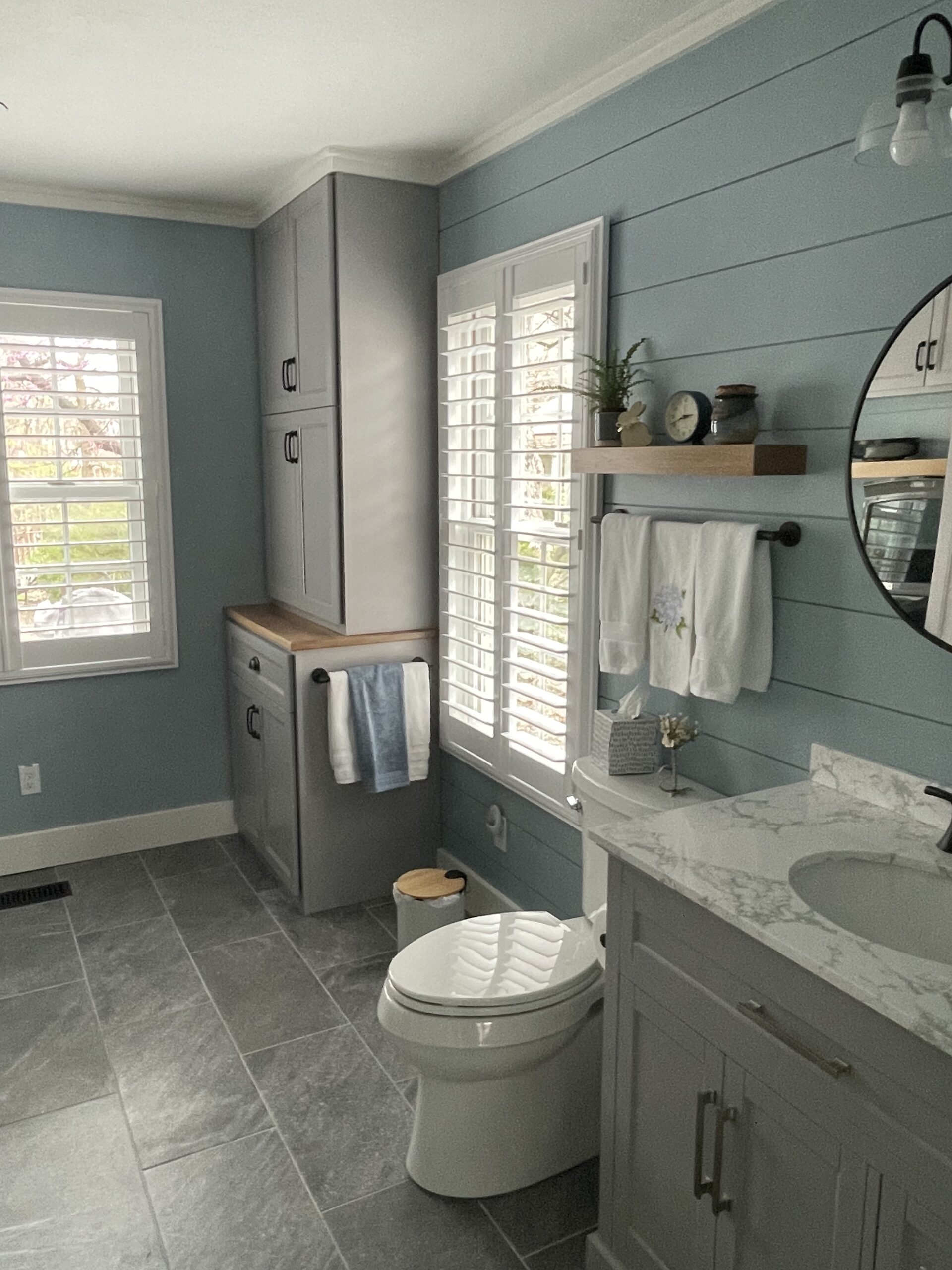 master bath and laundry 