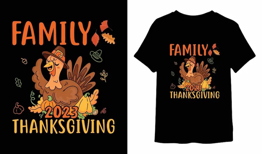 Family thanksgiving shirts: a heartwarming tradition