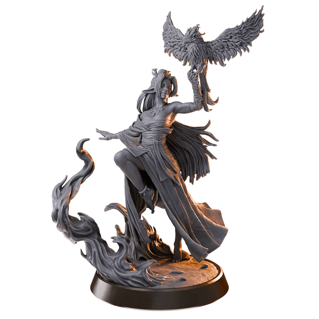 Kinnia Embersong – Firbolg Circle of Wildfire Druid