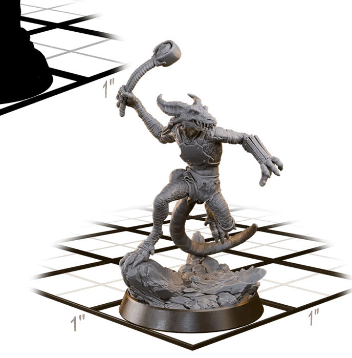 Kobold Slinger - Dreadscale Clan Set