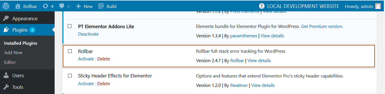 These errors occur because of various things like server issues, plugins, themes, custom code, and other various reasons. Monitoring Errors In Wordpress Rollbar