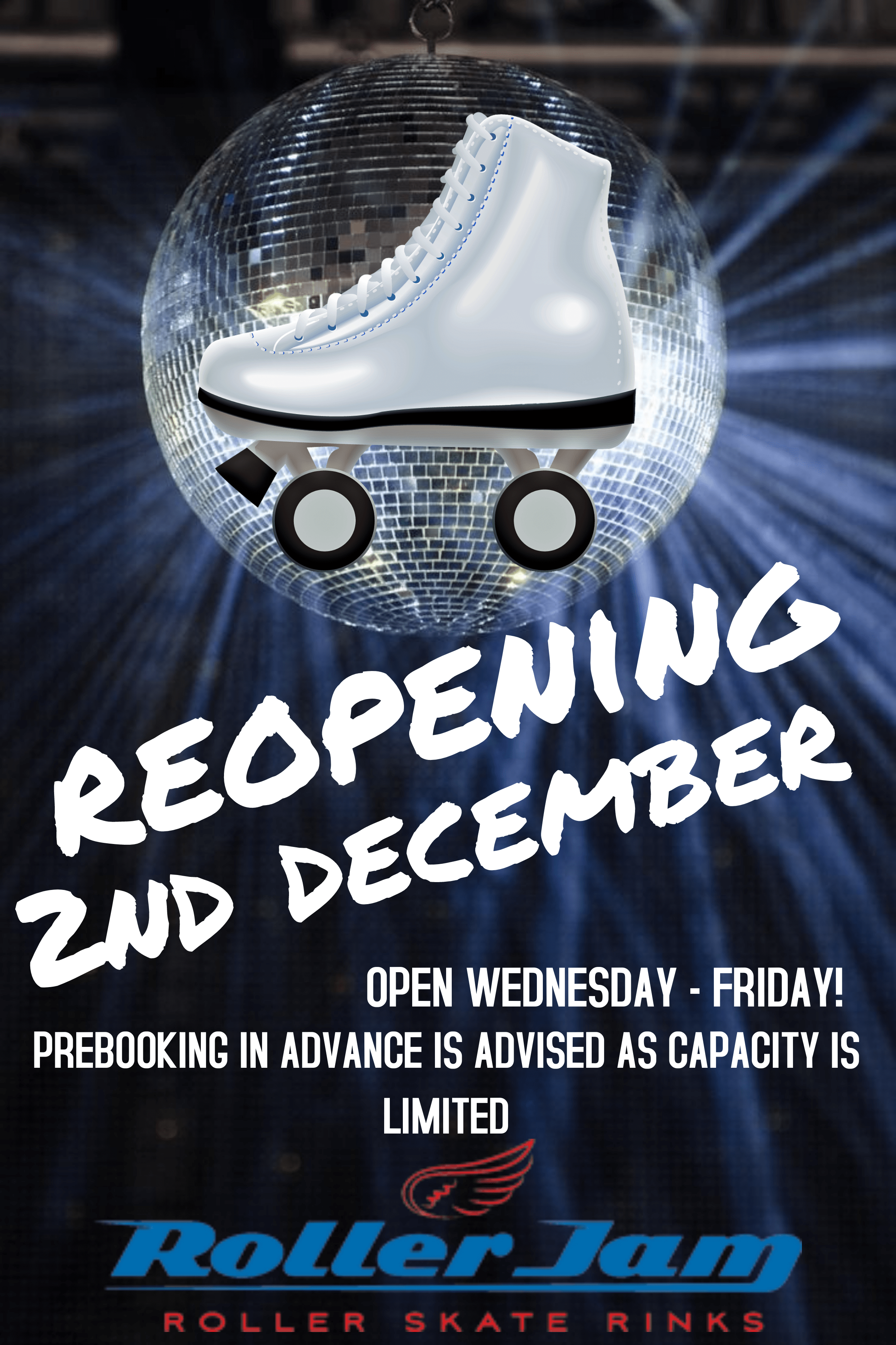reopening roller skate rink